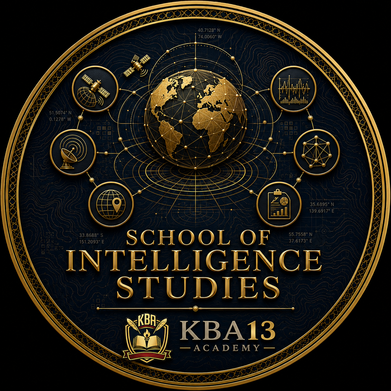 Intelligence studies emblem