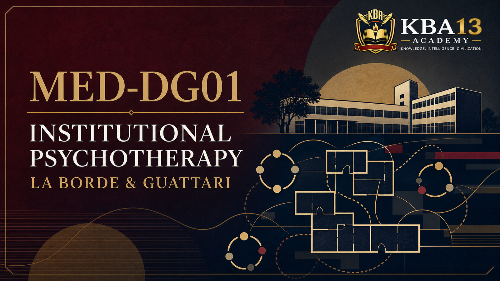 MED-DG01 — Institutional Psychotherapy, La Borde and Guattari