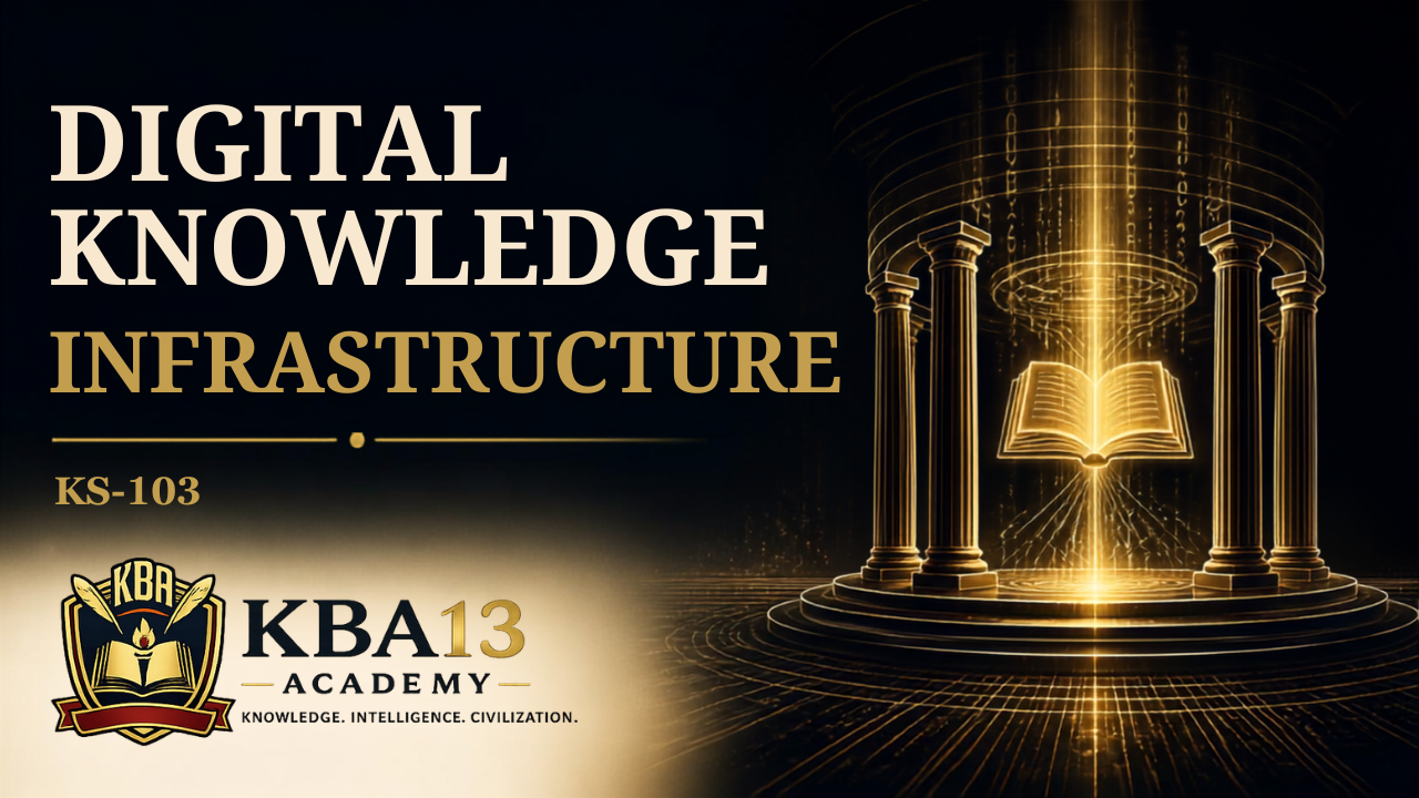 KS-I03 — Digital Knowledge Infrastructure