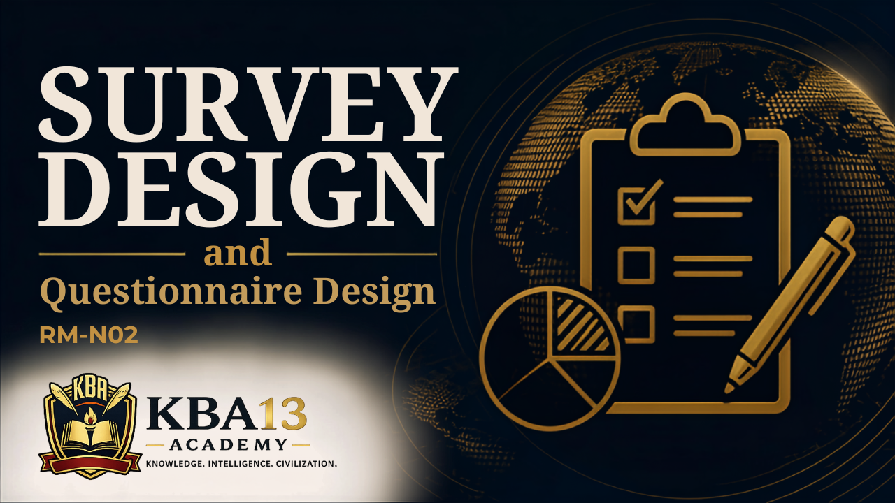 RM-N02 — Survey and Questionnaire Design