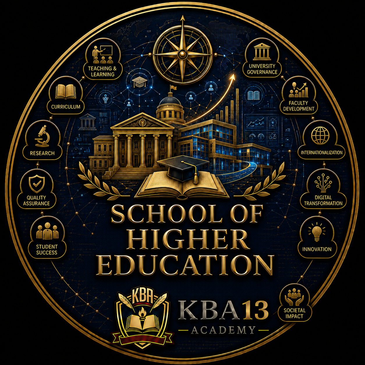School of Higher Education emblem