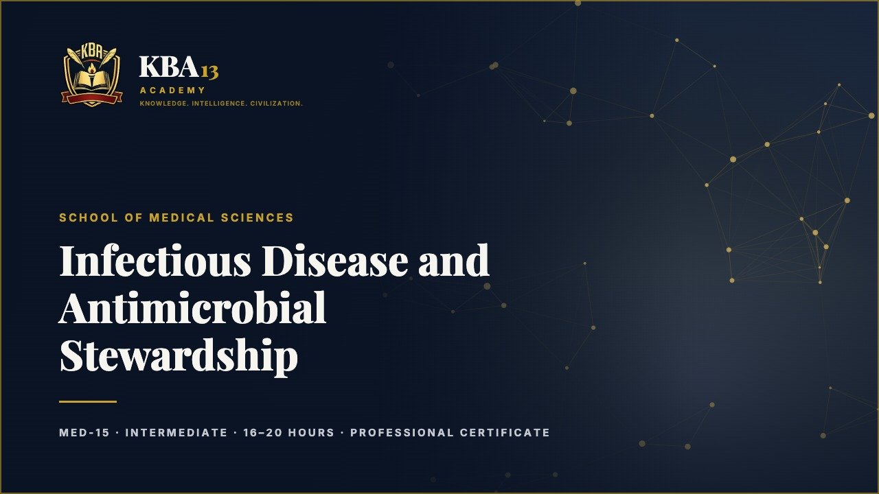 MED-15 — Infectious Disease and Antimicrobial Stewardship