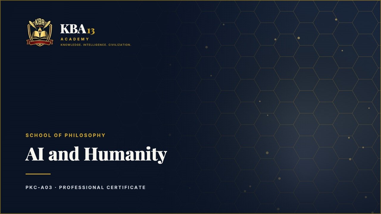 PKC-A03 — AI and Humanity