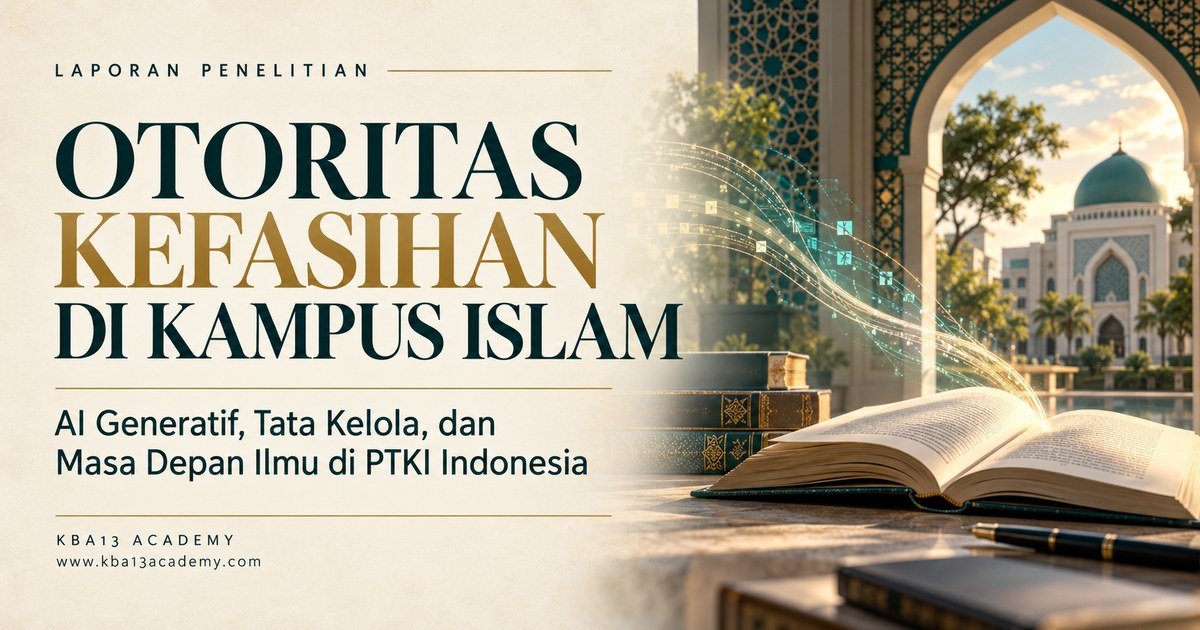 Otoritas Kefasihan di Kampus Islam: AI Generatif, Tata Kelola Global, dan Masa Depan Ilmu di PTKI Indonesia