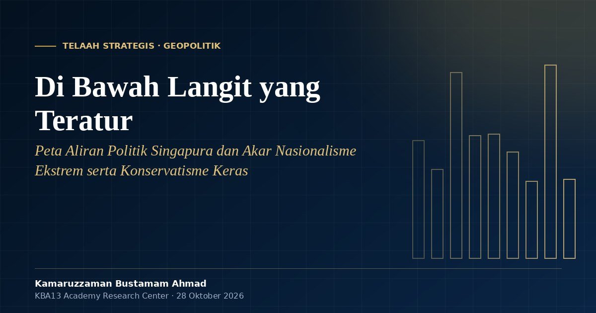 Di Bawah Langit yang Teratur: Peta Aliran Politik Singapura dan Akar Nasionalisme Ekstrem serta Konservatisme Keras di Negara-Kota