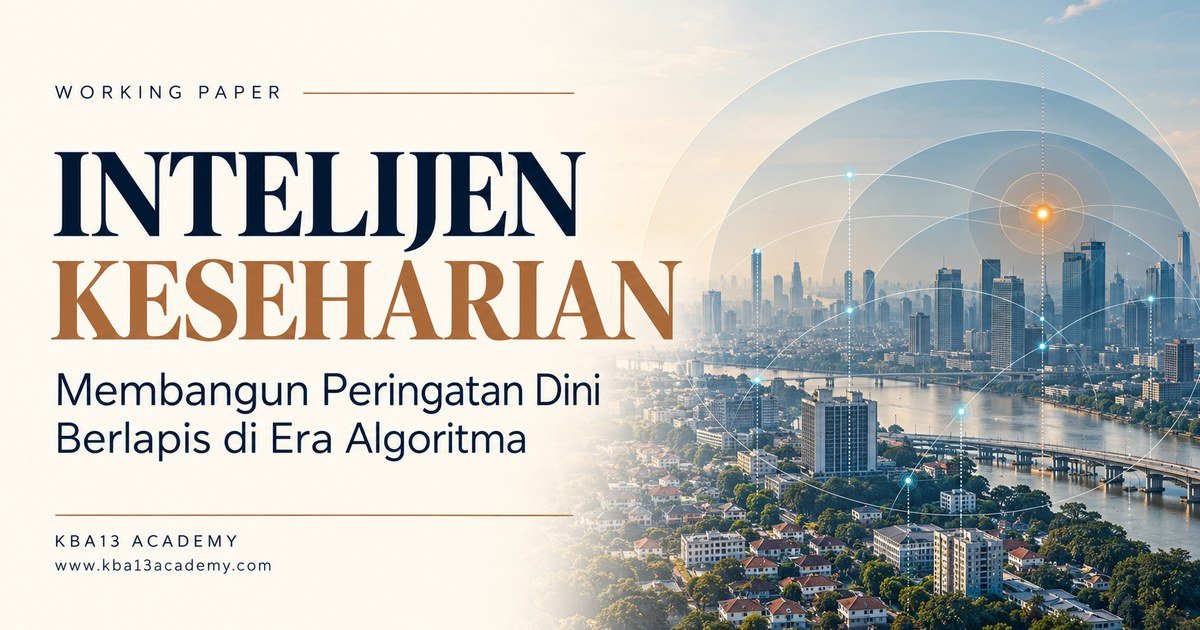 Intelijen Keseharian: Membangun Peringatan Dini Berlapis di Era Algoritma