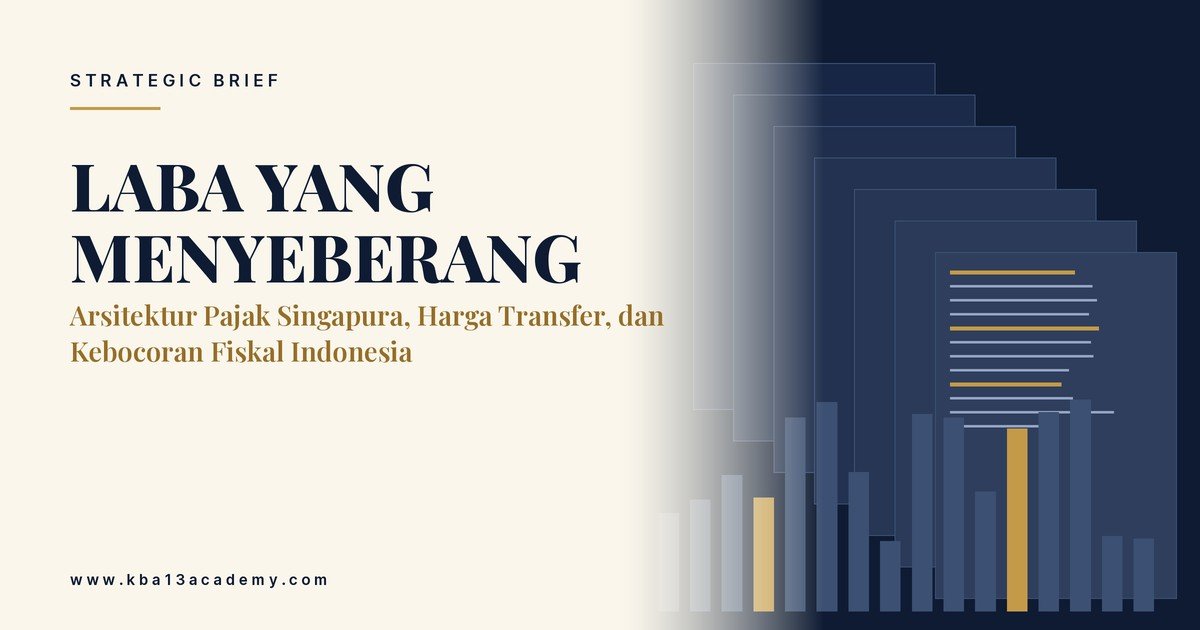 Laba yang Menyeberang: Arsitektur Pajak Singapura, Harga Transfer, dan Kebocoran Fiskal Indonesia