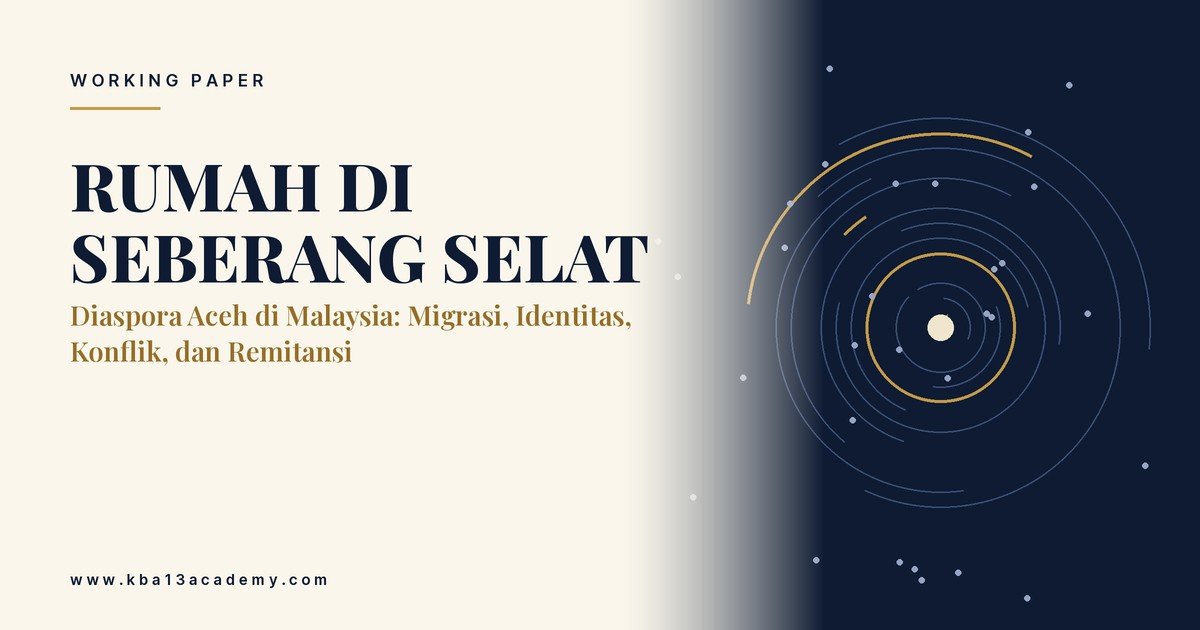 Rumah di Seberang Selat: Diaspora Aceh di Malaysia: Migrasi, Identitas, Konflik, dan Ekonomi Remitansi