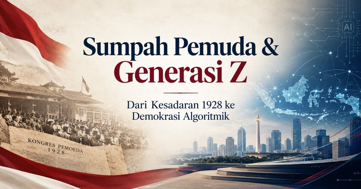 Sumpah Pemuda dan Generasi Z: Dari Kesadaran 1928 ke Demokrasi Algoritmik