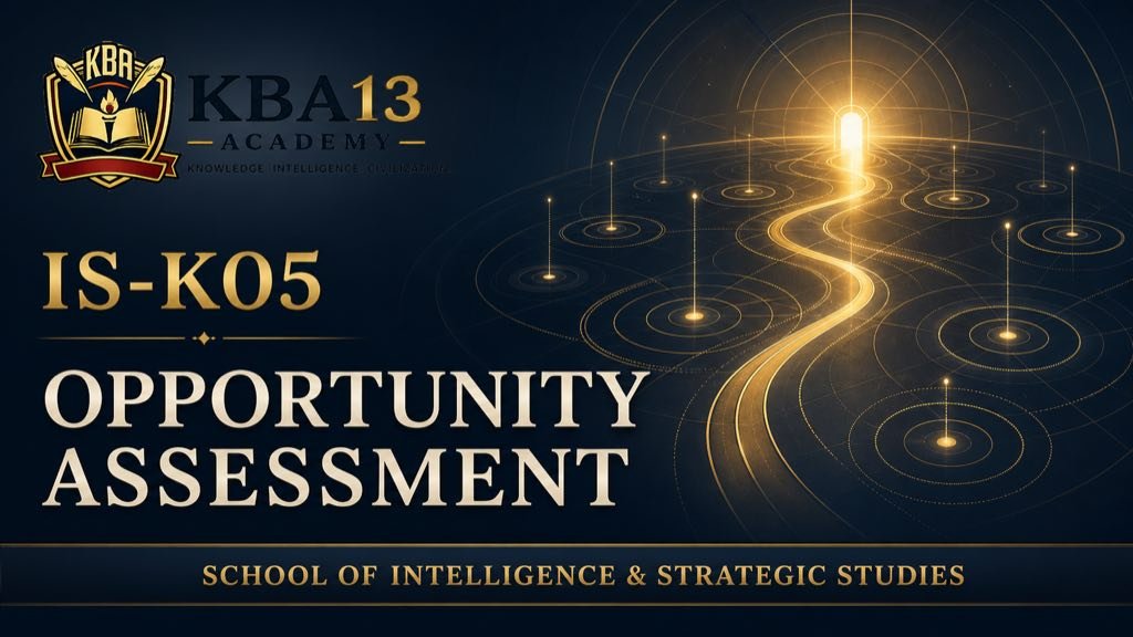 IS-K05 — Opportunity Assessment