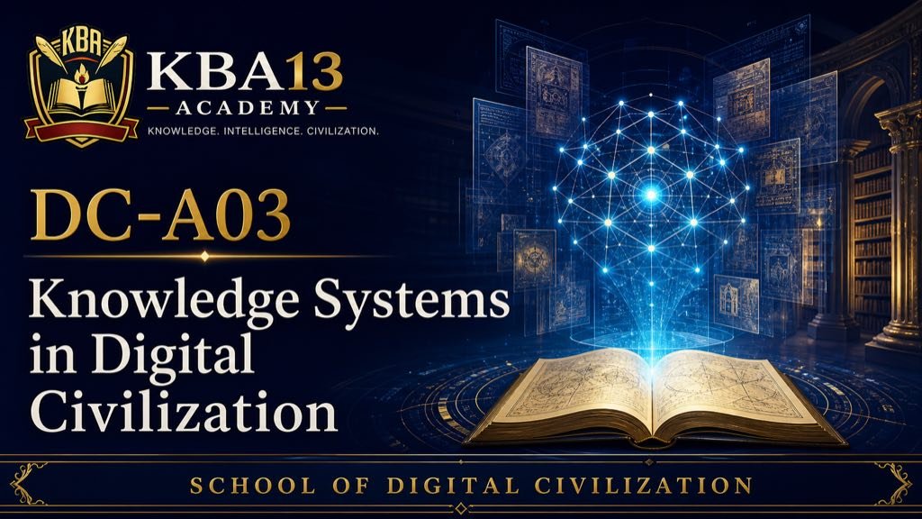 DC-A03 — Knowledge Systems in Digital Civilization