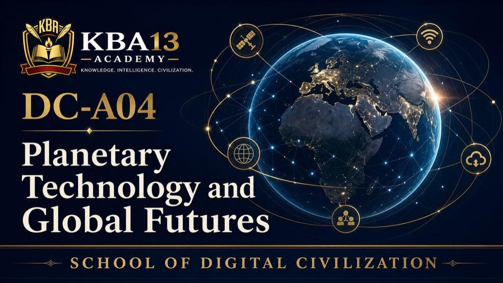 DC-A04 — Planetary Technology and Global Futures