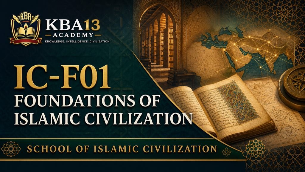 IC-F01 Foundations of Islamic Civilization